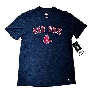 47|SS Athletic Tee|Boston Red‎ Sox|NWT|Blue|SZ S